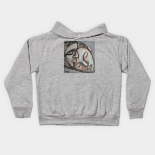 Lovers - The Portrait Of Love-1 Kids Hoodie